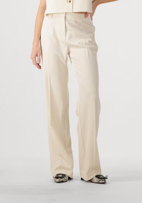 NEO NOIR Pantalon ALICE STRUCTURE PANTS Écru - large