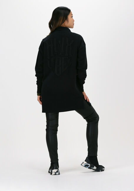 ALIX THE LABEL Chandail ZIPPER COLLAR SWEATER en noir - large