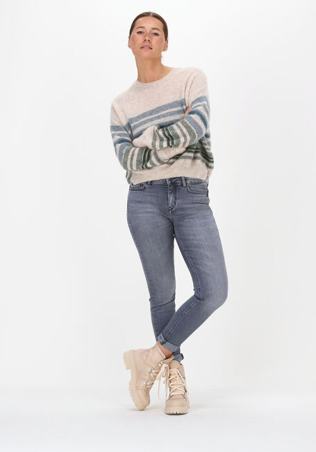 Ecru BY-BAR Trui LIZ STRIPE PULLOVER - large