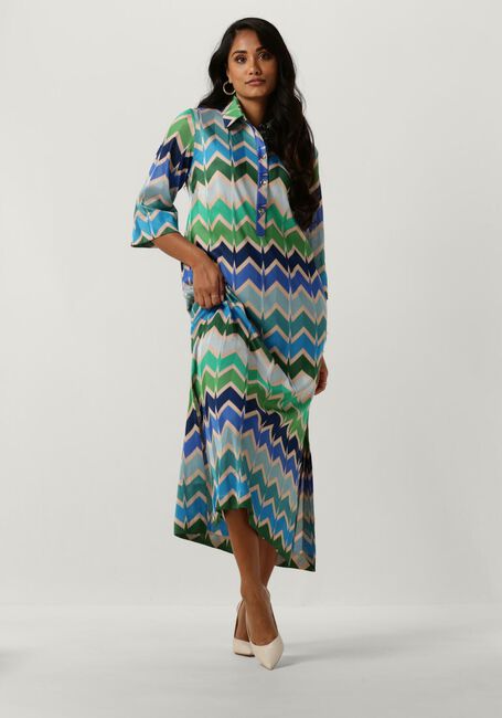ANA ALCAZAR Robe midi SHIRT MIDI DRESS en bleu - large