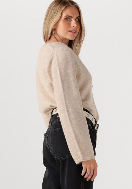 Beige SELECTED FEMME Vest SLFLULU NEW LS KNIT CARDIGAN - large