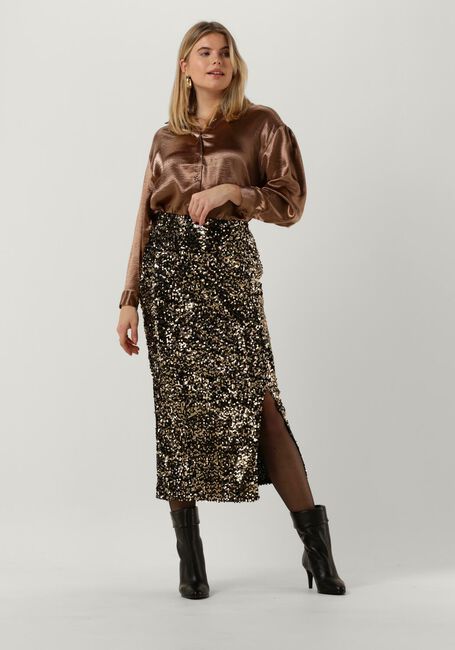 YDENCE BLOUSE KIRSTEN Blouses en bronze - large