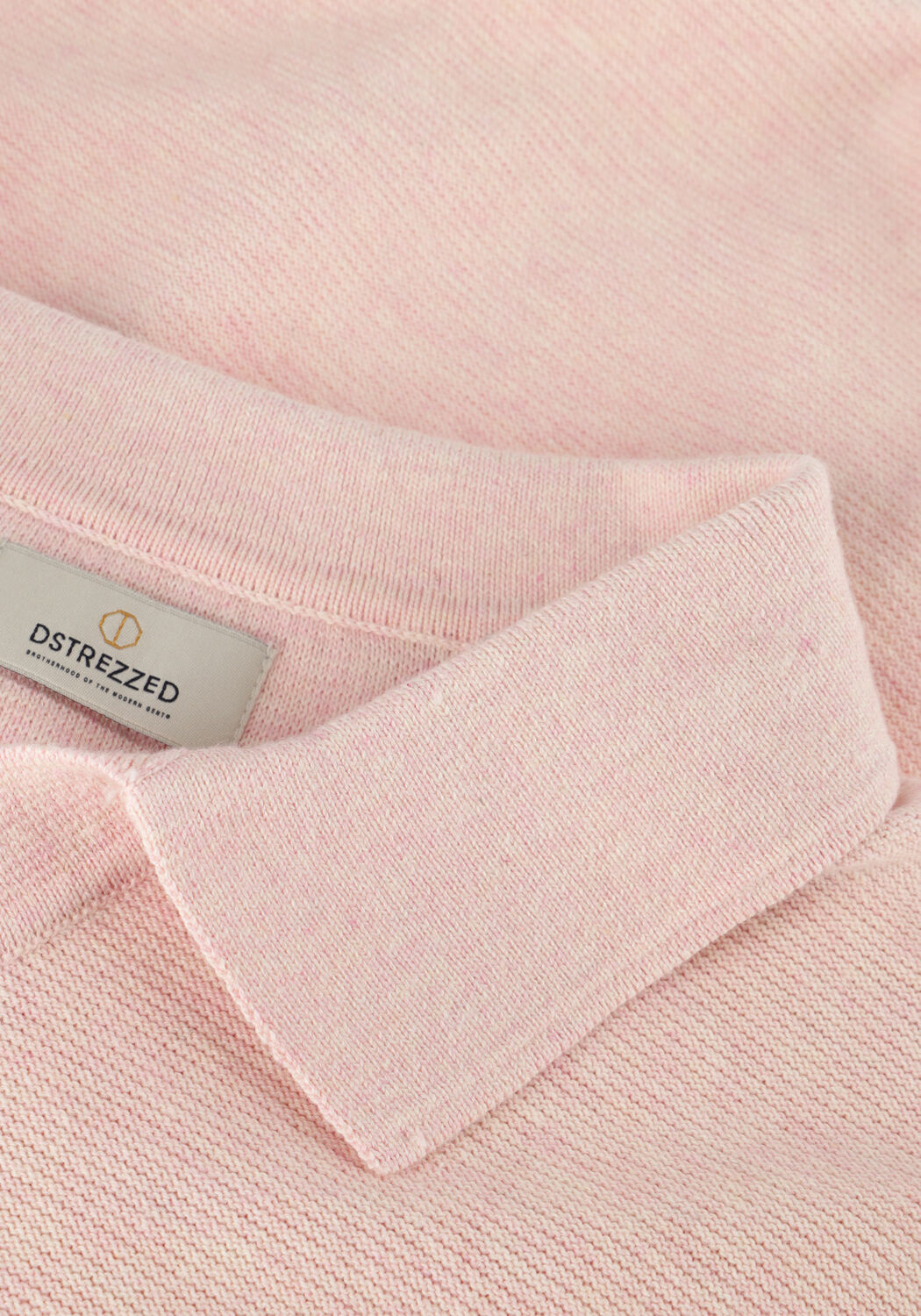Lichtroze DSTREZZED Polo DS_MERCURY SHORT SLEEVE POLO - large