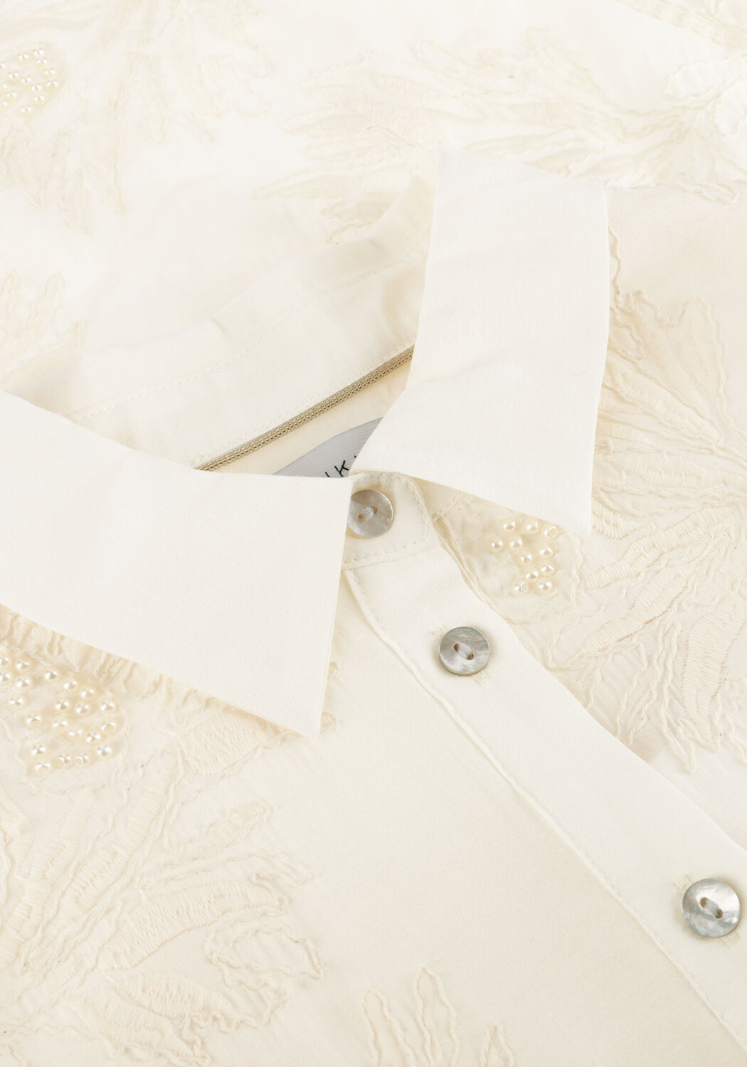 Ecru NUKUS  AVY BLOUSE EMBROIDERY - large