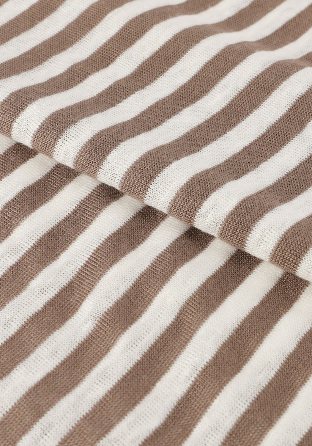 MY ESSENTIAL WARDROBE T-shirt LISAMW STRIPED TEE Sable - large