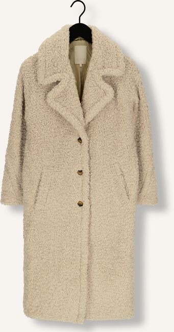 Beige NOTRE-V Teddy jas TEDDY COAT LONG Beige NOTRE-V Teddy jas TEDDY COAT LONG - large