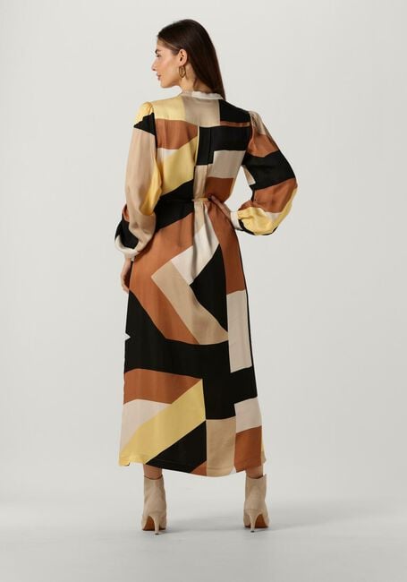 SUMMUM Robe midi DRESS GRAPHIC LINES en multicolore - large