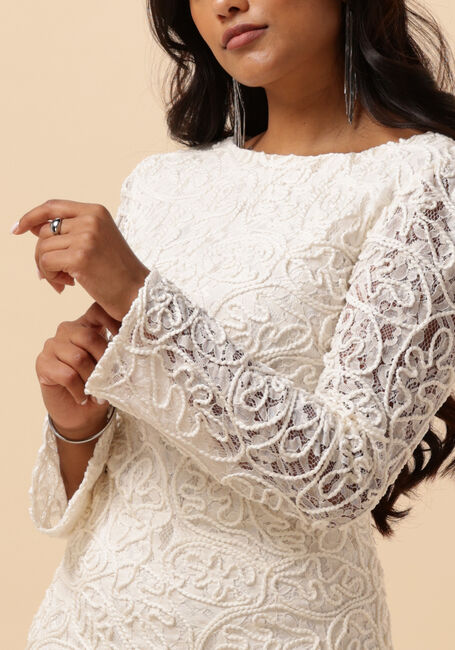 Y.A.S. YASLEONOR LS LACE DRESS-CELEB Mode mariage Écru - large