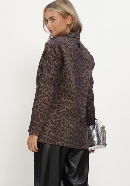 ALIX THE LABEL LADIES WOVEN ANIMAL BLAZER Blazers en noir - large