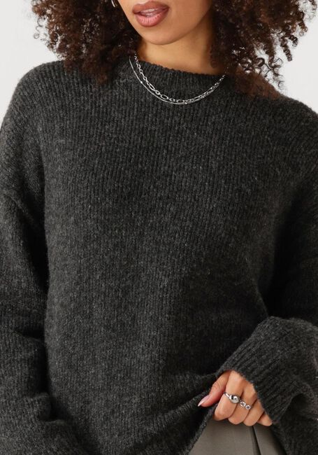 Donkergrijze MY ESSENTIAL WARDROBE Sweater PALOMAMW KNIT PULLOVER - large