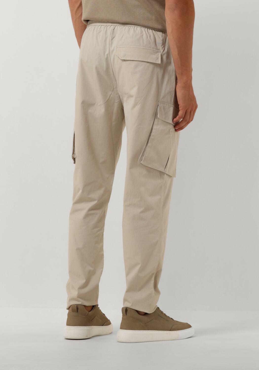 PURE PATH Pantalon cargo CARGO PANTS WITH CORDS Sable Omoda