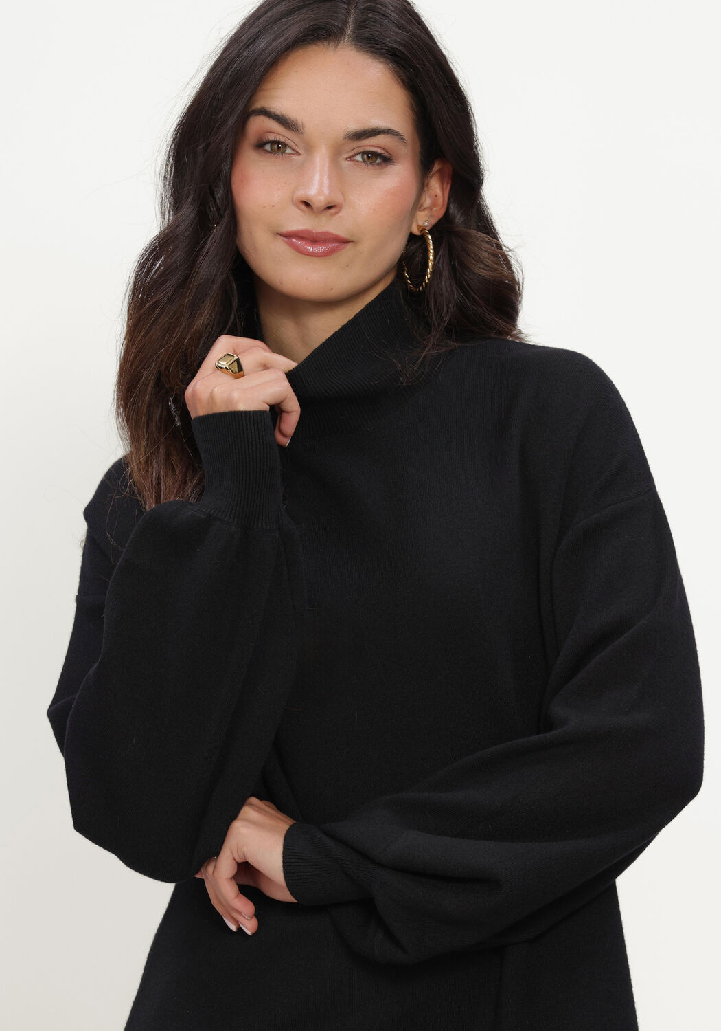 MSCH COPENHAGEN Robe midi MSCHMERCY EAST M DRESS en noir - large