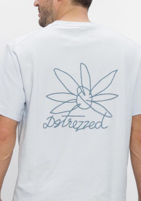 DSTREZZED T-shirt LASSE GRAPHIC TEE Bleu clair - large