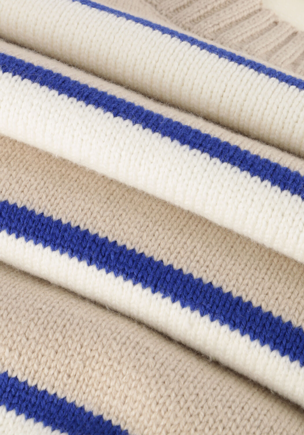 WOODBIRD Pull WBKURT STRIPE CREW Sable - large