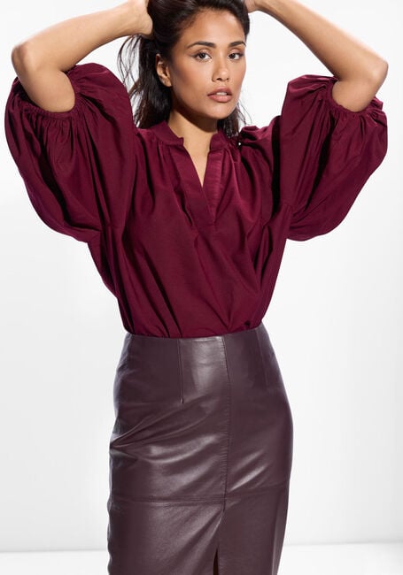 Bordeaux VANESSA BRUNO  BELL BLOUSE - large