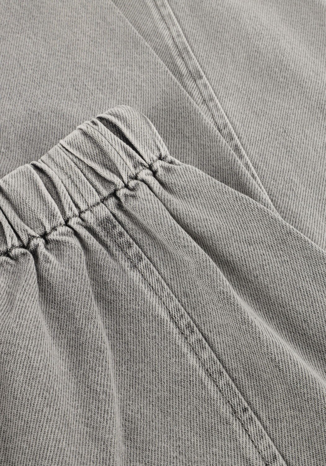 Grijze WITHBLACK Broeken/jumpsuits WBLPENELOPE WIDE DENIM PANT - large