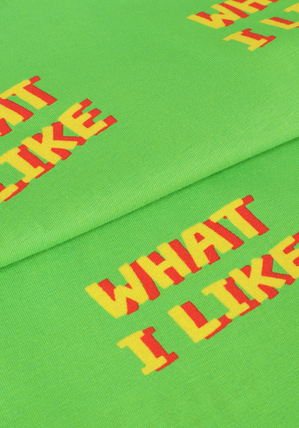 CARLIJNQ T-shirt WHAT I LIKE - CREWNECK T-SHIRT en vert - large