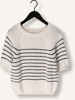 BY-BAR Pull CRUZ STRIPE PULLOVER Écru BY-BAR Pull CRUZ STRIPE PULLOVER Écru - medium