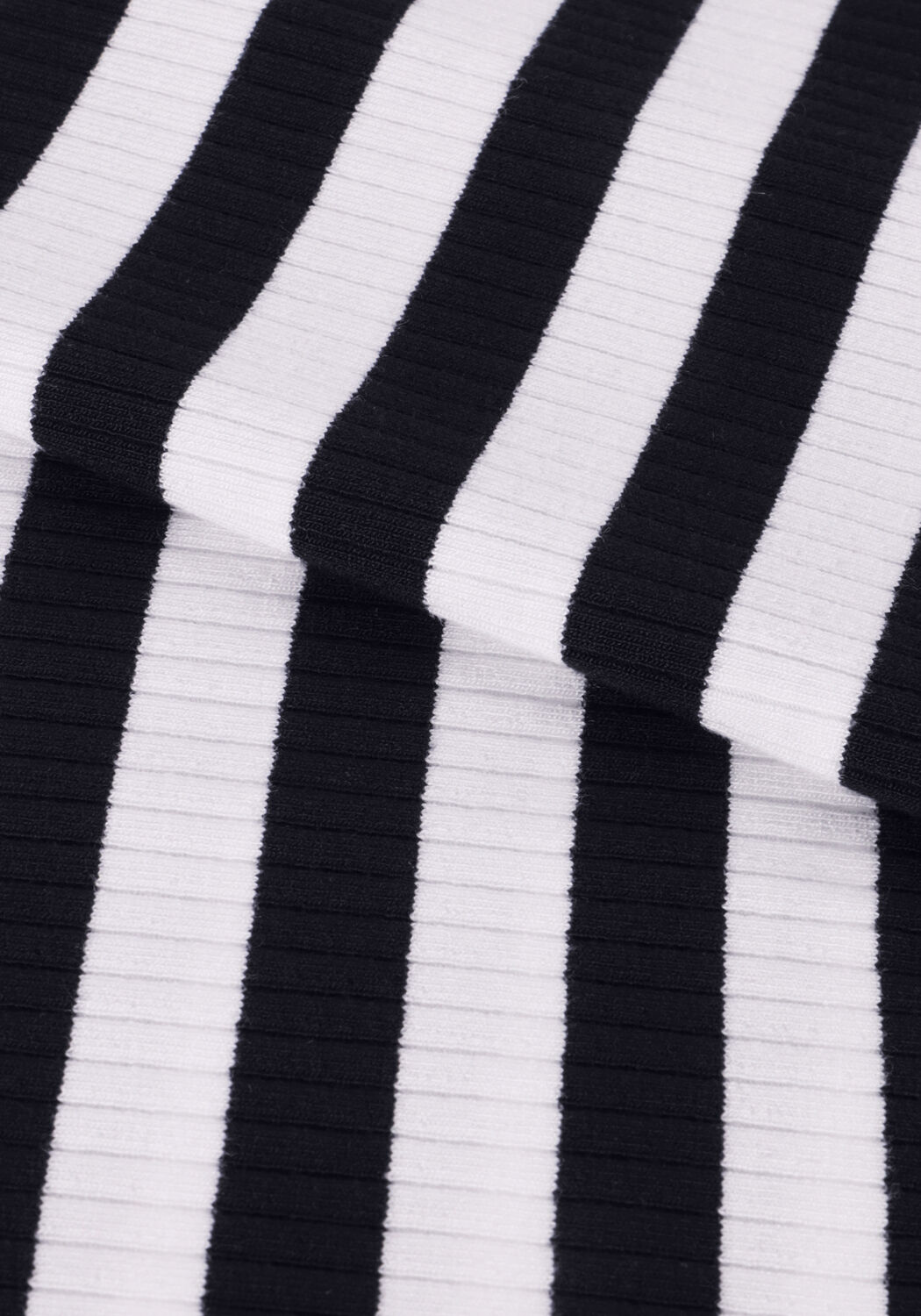 Zwarte TOMMY HILFIGER Coltrui SLIM 5X2 RIB ROLL-NK LS - large