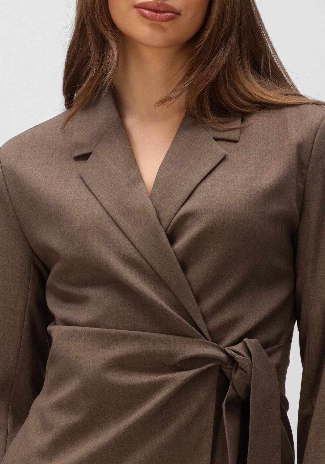 SECOND FEMALE Blazer DAKOTA WRAP BLAZER en marron - large