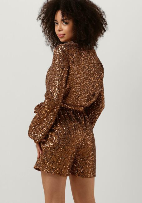 NOTRE-V Combishorts NV-BIBI PLAYSUIT GLITTER en bronze - large