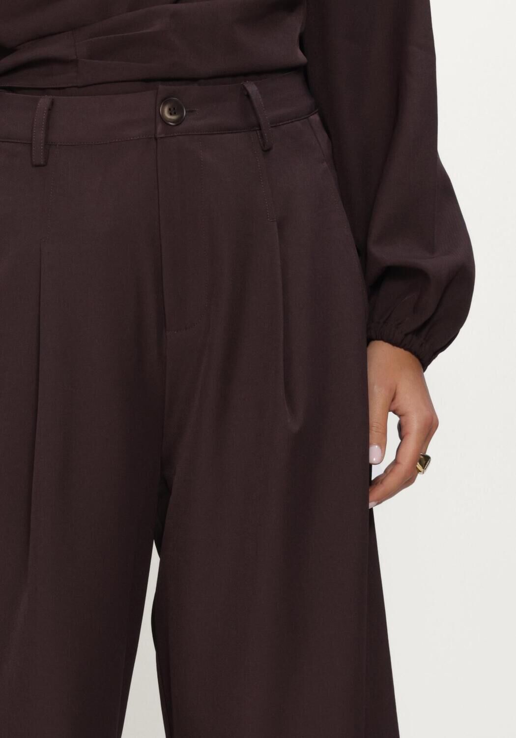 Beige CO'COUTURE Pantalon LUNACC PLEAT PANT - large