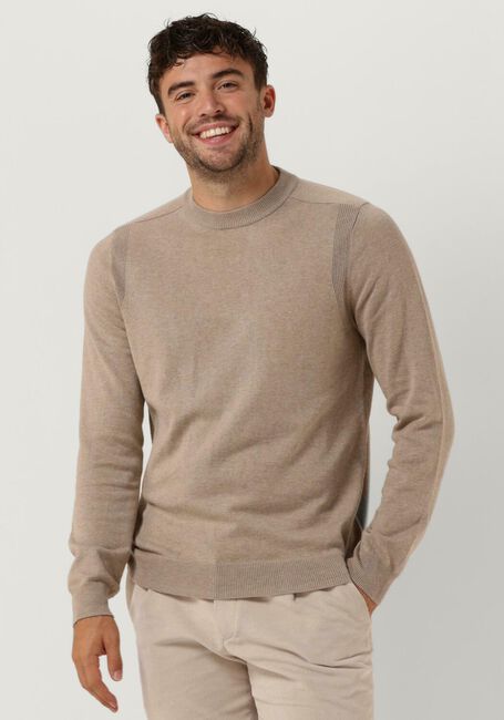 ANERKJENDT Pull AKSAIL COTTON SILK KNIT en beige - large