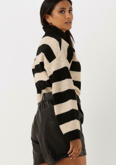 Beige OBJECT Coltrui MINNA L/S KNIT PULLOVER - large