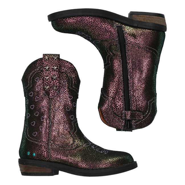 BUNNIESJR Santiags Romee Rodeo en noir - large