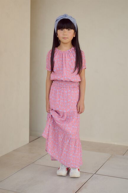 NONO Jupe maxi NAEL AOP SHELLS MAXI SKIRT en violet - large