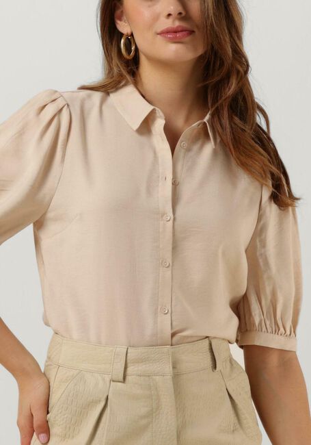 ANOTHER LABEL T-shirt LIERRE STRUCTURED SHIRT Sable - large