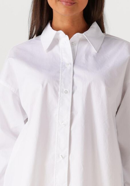 Witte HAUTE L'AMITIÉ  TWIST BOW SHIRT - large