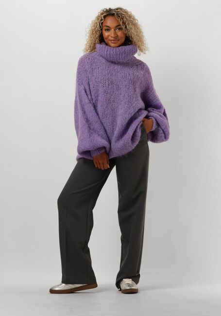 AMERICAN DREAMS Col roulé PEPPER ROLL NECK ALPACA PULLOVER Lilas - large