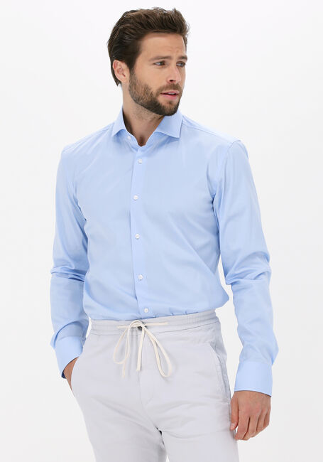 BOSS Chemise d&eacute;contract&eacute; P-HANK-S-KENT en bleu - large