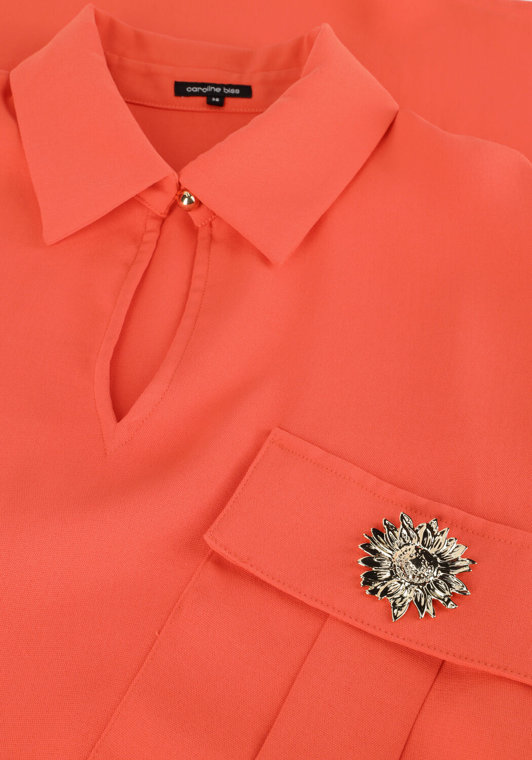 CAROLINE BISS Mini robe 1120 en orange - large