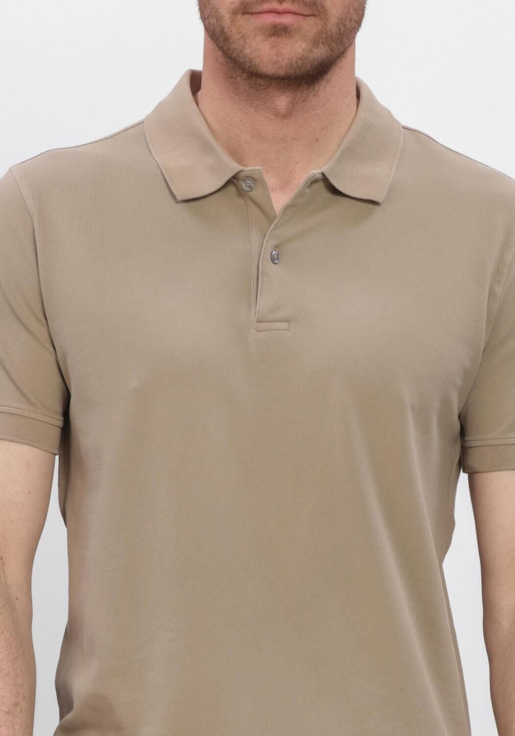 STEFANO LAURAN Polo POLO BJORN en taupe - large
