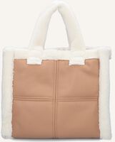 Witte STAND STUDIO Schoudertas LOLITA SHEARLING BAG - medium