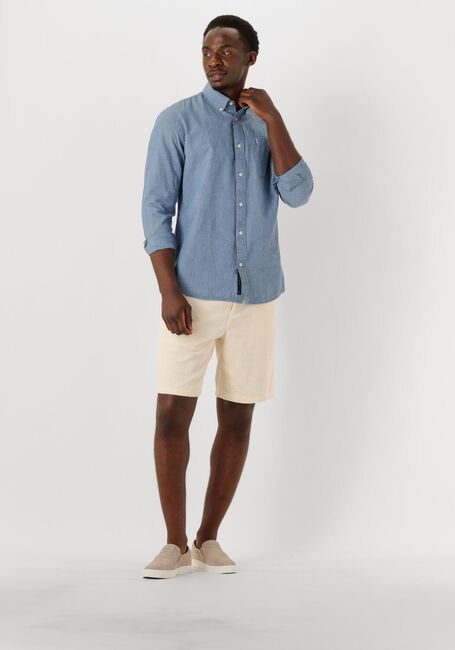 BUTCHER OF BLUE Chemise décontracté AIDAN CHAMBRAY SHIRT en bleu - large