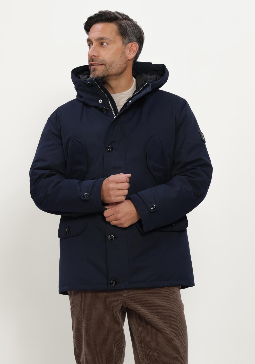 Donkerblauwe BUTCHER OF BLUE Jassen KNOX JACKET - large
