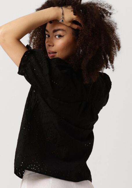 NEO NOIR ODESA EMBROIDERY BLOUSE Blouses en noir - large