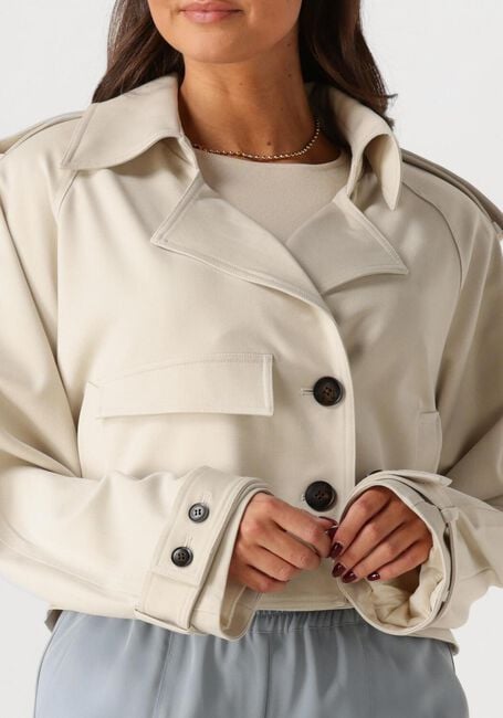 Beige GESTUZ Jassen GZEDINA SHORT JACKET - large