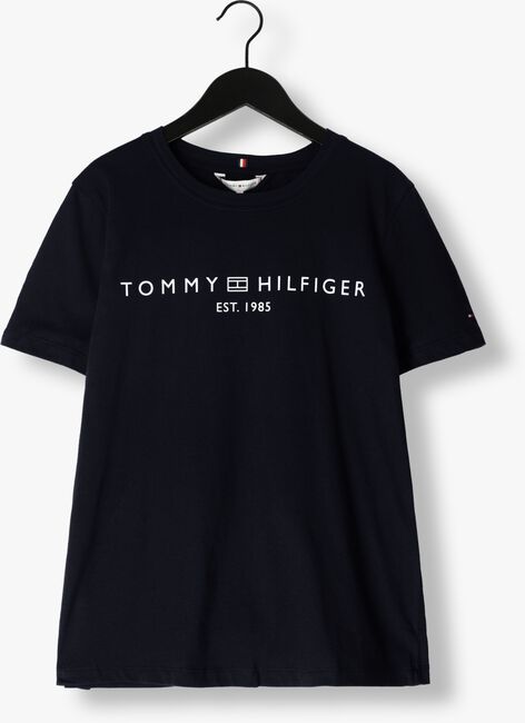 TOMMY HILFIGER T-shirt REC CORP LOGO C-NK Bleu foncé - large