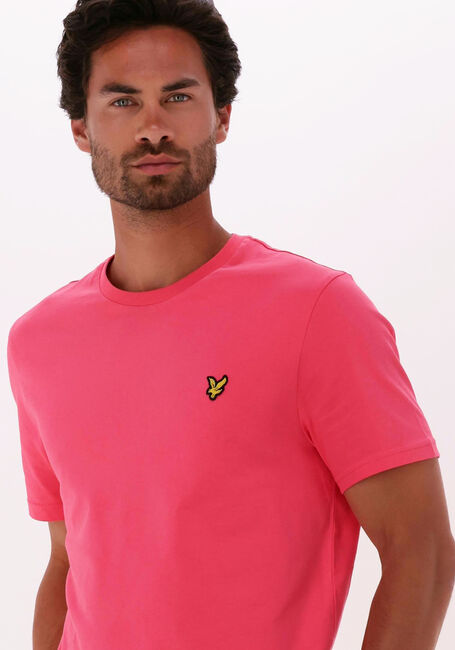 LYLE & SCOTT T-shirt PLAIN T-SHIRT en rose - large