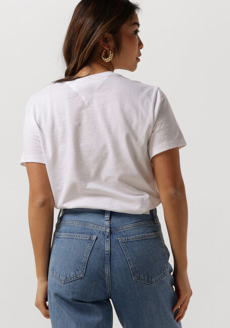 TOMMY JEANS T-shirt TJW BXY BADGE TEE en blanc - large
