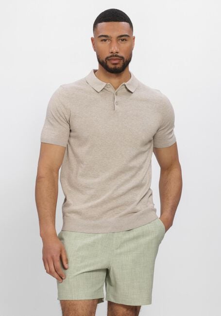 Beige SAINT STEVE Polo CHRIS - large