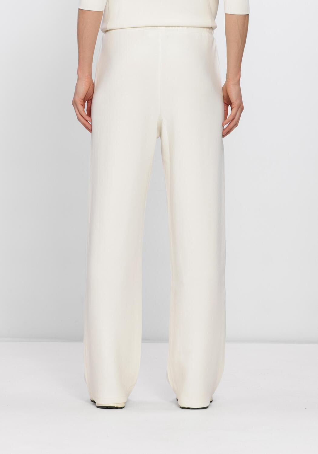 Gebroken wit BJORN BORG Broeken/jumpsuits STUDIO SOFT SWEATPANTS - large