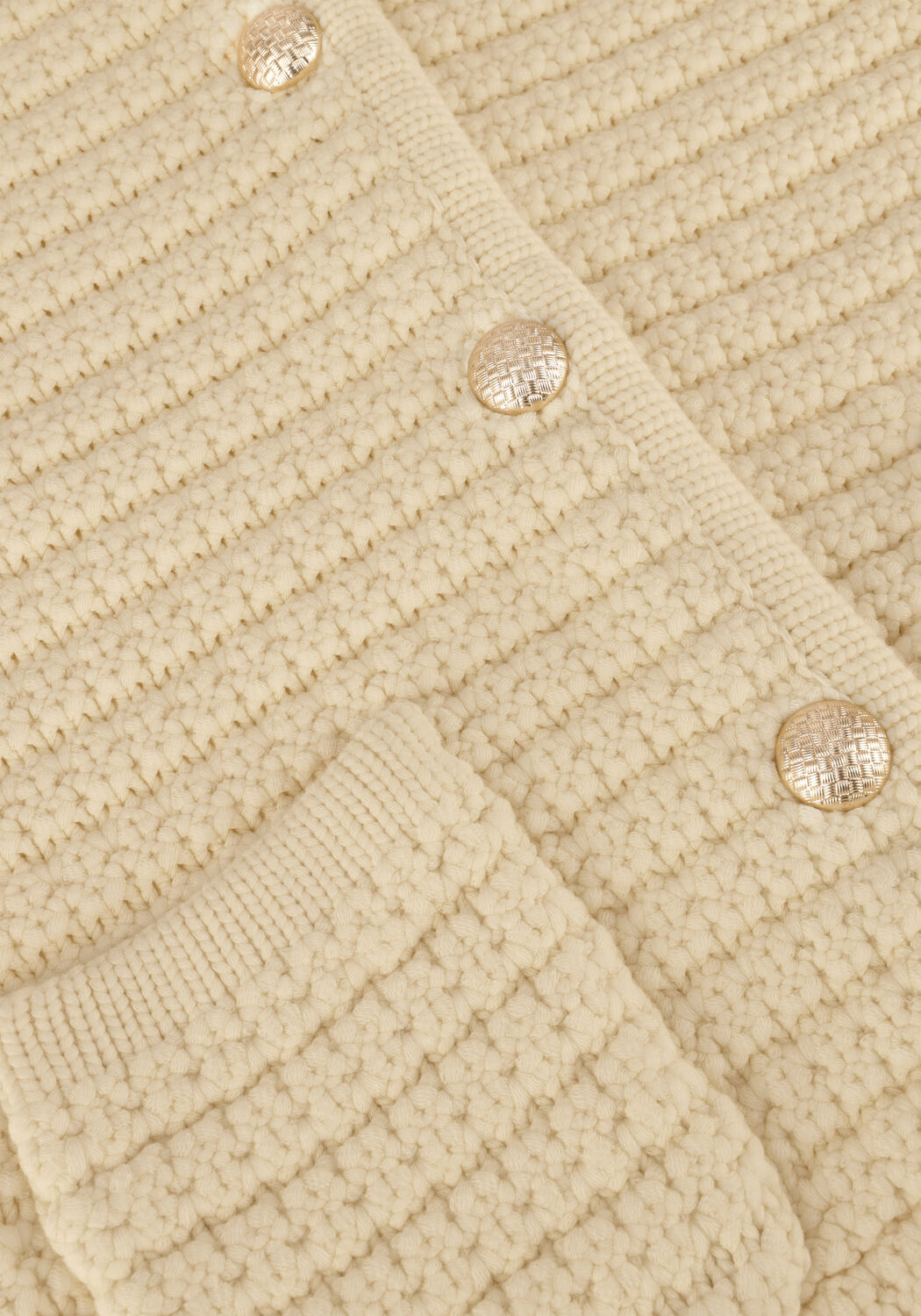 JANICE Gilet JIMM &Eacute;cru - large