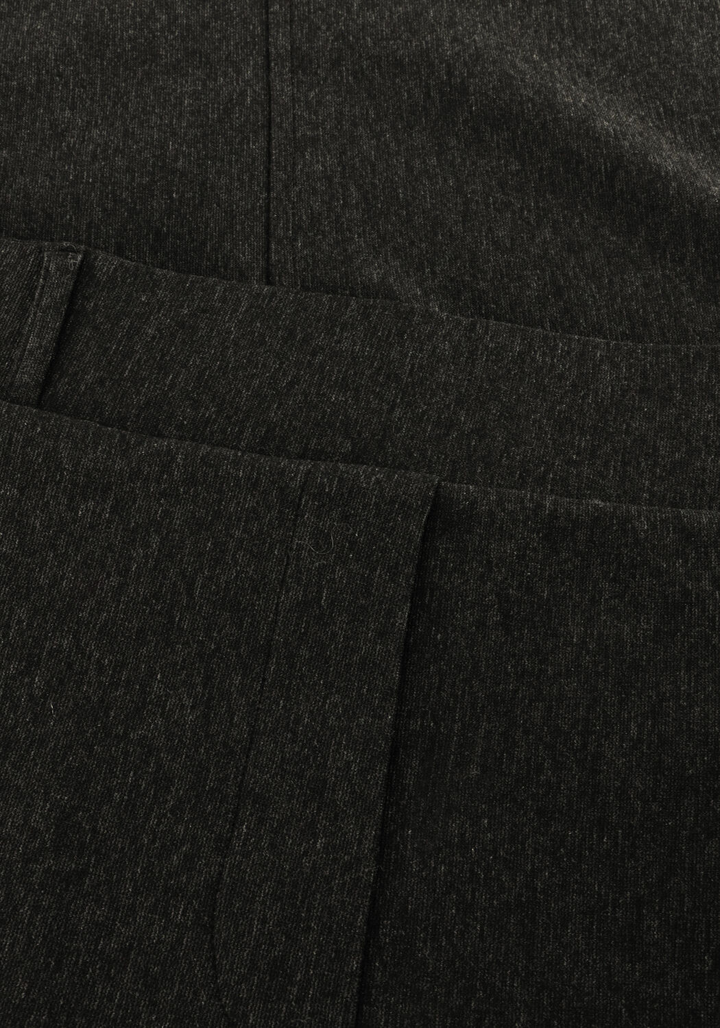 Donkergrijze JANSEN AMSTERDAM Maxirok GEORGIE ROK HVM 683 SLIT AT FRONT - large