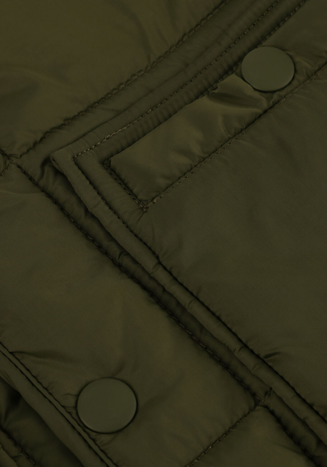 LES DEUX Veste matelass&eacute; MATT QUILTED JACKET Olive - large