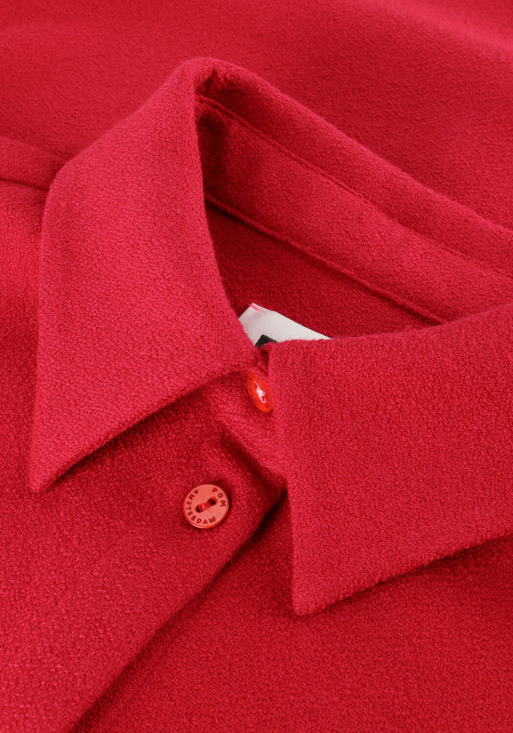 Rode POM AMSTERDAM  BLOUSE - CHILI RED - large